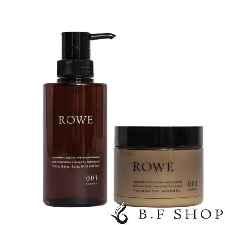 楽天市場】【セット品】ROWE ロウ 001 シャンプー ＆ トリートメント 