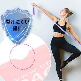【★1500円レビュー特典あり ★20倍ポイント！ ★送料無料】 トレーニングチューブ エクササイズバンド ストレッチバンド ピラティスバンド ヨガ 筋トレ ダイエット ボディメイク 姿勢改善 自宅トレ 美ボディ 女性 人気 軽量 携帯便利 フィットネス 体幹トレーニング