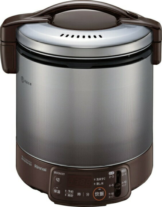 楽天市場】リンナイ 家庭用ガス炊飯器 1.8L 2〜10合 タイマー・ジャー 