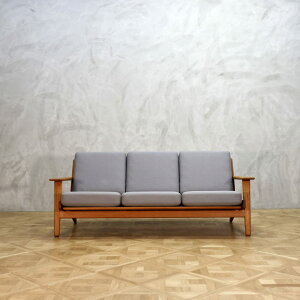 Hans J Wegner Ge290 Sofa Oak �n���X�EJ�E�E�F�O�i�[ ���B���e�[�W �r���e�[�W �k���Ƌ� �C���e���A ������� �k�� ���g�t�@�j�`���[ �\�t�@ ���r���O�\�t�@