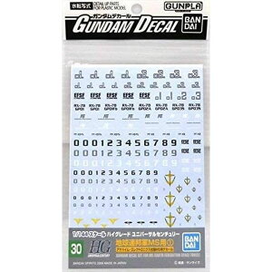 BANDAI SPIRITS(o_C Xsbc) K_fJ[ No.30 HGUC ėp nAMRMSp 1