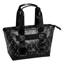 マルチカラードBOSプリント ラウンドバッグ