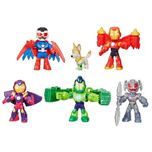 Iron Man and His Awesome Friends Marvel Armored-Up Avengers Pack Action Figure Set
