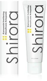 Shirora(シローラ) 薬用 歯磨き粉 ホワイトニング 【医薬部外品×レモン味×研磨剤不使用で歯に優しいフリー処方×100g】