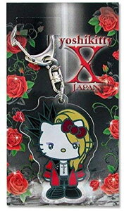 X JAPAN YOSHIKI yoshikitty�i���V�L�e�B�j �L�[�z���_�[ �A�N����KH�E2015�E�X�[�c(RED)
