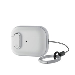 �G���R�� AirPods Pro 2 ��2���� 2022�N �p �P�[�X �n�C�u���b�h�P�[�X PC+TPU �J���r�i�t�� ���b�N�@�\ �Ռ��z�� TOUGH SLIM Lock magsafe�[�d ���C�����X�[�d �Ή� [�������̔�яo����h�����b�N�@�\�t