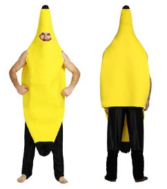 (FUPUONE) バナナ 着ぐるみ コスプレ 大人用 おもしろコスチューム M-Lサイズ