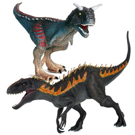 UTST 恐竜 フィギュア カルノタウルス 黒インドミナスレックス 恐竜 おもちゃ ブラックインドミナス カルノサウルス 6+