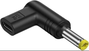 Type-C�ϊ� 5.5×2.5mm(12V)�m�[�gPC �[�d�� USBPD �ϊ��A�_�v�^ DC�d��