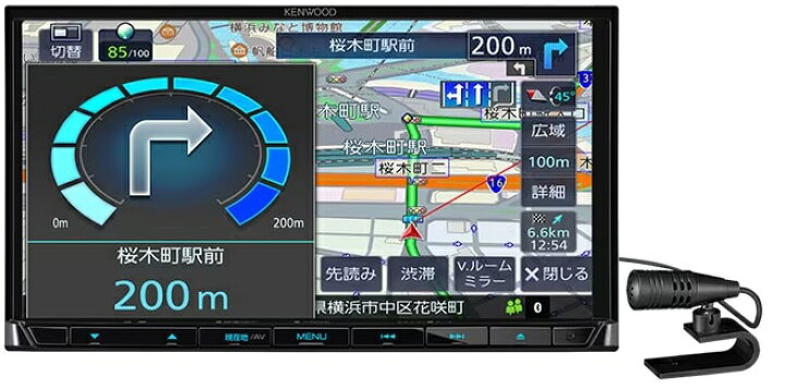 ケンウッドナビMDV-D309BT - カーナビ、テレビ