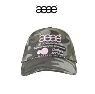 配送無料 [AEAE] WEB LOGO CAMO 5 PANNEL CAP エーイーエーイー キャップ 帽子 カモフラ カモフラージュ …