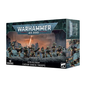 �y�A�X�g���E�~���^�����F�P�C�f�B�A�E�V���b�N�g���[�v�z WARHAMMER 40000 ASTRA MILITARUM: CADIAN SHOCK TROOPS