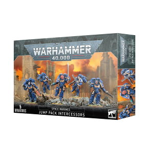 �y�X�y�[�X�}���[���F�W�����v�p�b�N�E�C���^�[�Z�b�T�[�z SPACE MARINES JUMP PACK INTERCESSORS