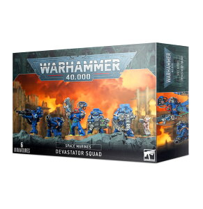 �y�X�y�[�X�}���[���F�f���@�X�e�C�^�[�E�X�J�b�h�z WARHAMMER 40000 SPACE MARINES DEVASTATOR SQUAD
