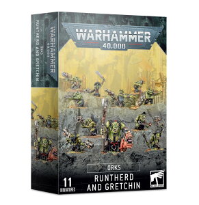 �y�I���N�F�����g�n�[�h���O���b�`�F���z WARHAMMER 40000 ORKS RUNTHERD AND GRETCHIN