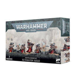 【アデプタ・ソロリタス：リトリビューター・スカッド】 WARHAMMER ボードゲーム ジオラマ 玩具 プレゼント 40,000 40K ADEPTA SORORITAS RETRIBUTOR SQUAD