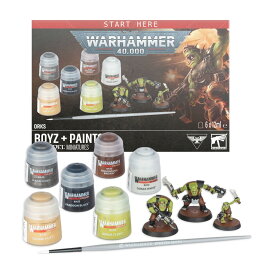 【2026年7月25日発売】【オルク：ボゥイ＆ペイント】ORKS + PAINTS JAPAN/USA/CANADA