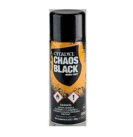 【ケイオス・ブラックスプレー】 CITADEL CHAOS BLACK SPRAY