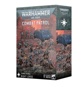 【2026年3月21日発売】【コンバットパトロール：ナイトロード】COMBAT PATROL: NIGHT LORDS
