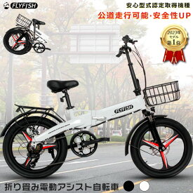 2024年超人気 FLYFISH 電動自転車 折りたたみ 20インチ ファットバイク 20インチ 電動アシスト自転車 20インチ 折りたたみ自転車カゴ付き マウンテンバイク 免許不要 電動 アシスト自転車 アルミ シマノ7段変速 自転車 20インチ Eバイク FATBIKE 男性女性兼用 公道走行可能