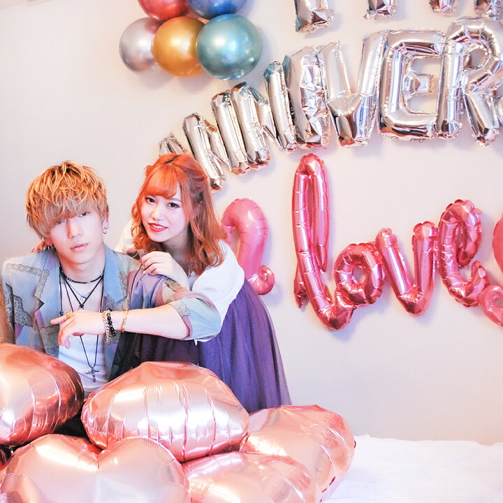 楽天市場 送料無料 Happy Anniversaryバルーンセット カップル 夫婦 結婚記念日 付き合った記念 Love バルーン デート 思い出 サプライズ 風船 ラブラブ 撮影 記念日 パーティー フォト おそろ 大好き 彼氏 彼女 かわいい おしゃれ Devia Collection 楽天市場 送料無料 Happy Anniversaryバルーンセット カップル 夫婦 結婚記念日 付き合った記念 Love バルーン デート 思い出 サプライズ 風船 ラブラブ 撮影 記念日 パーティー フォト おそろ 大好き 彼氏 彼女 かわいい おしゃれ Devia Collection
