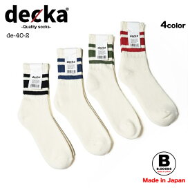 decka 80’s Skater Socks Short Length made in japan デカ スケーターソックス ショート丈 メンズ カジュアル ストリート 日本製 ギフト