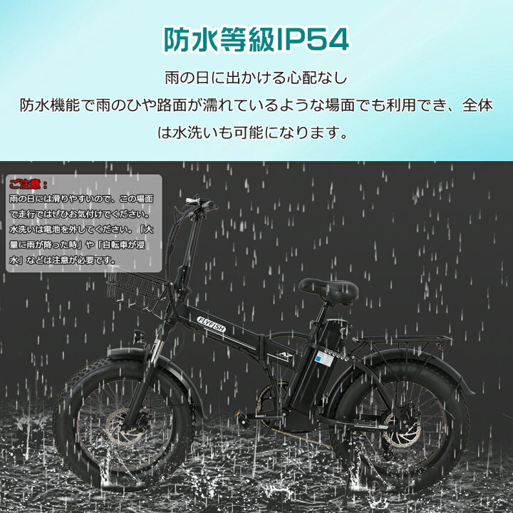 楽天市場】【新登場☆500Wモーター☆48V15Ah大容量バッテリー】FLYFISH 