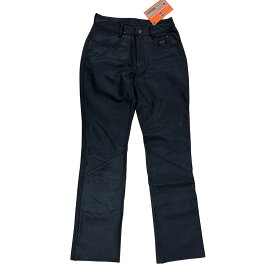 ≪特価品10%OFF≫【Harley-Davidson】《97048-03AW JEAN-LTHR,BOOT CUT,BLK》ハーレーダビッドソン アパレル レザー パンツ ブラック 女性 レディース 革 プレゼント 10サイズ 12サイズ Lサイズ XLサイズ