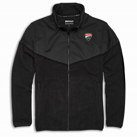 【DUCATI】《Ducati Corse Speed フリースジャケット 98771073》ドゥカティアパレル 正規品 フリース ジャケット Corse コルセ 男女兼用 Lサイズ ブラック