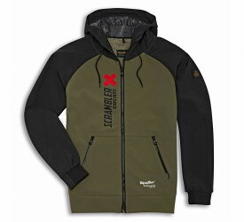≪特価品≫15％OFF【DUCATI】《SCR Refrigiwear Limited フード付き防風ジャケット 9877051》ドゥカティアパレル 正規品 ファブリック ジャケット ライディング Scrambler スクランブラー ウィンドプルーフ 防風 プロテクターなし フード付き 48サイズ 特価品