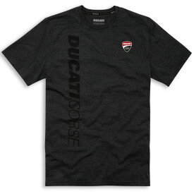【DUCATI】《Ducati Corse Tonal Black ショートスリーブTシャツ 98770085》ドゥカティアパレル 正規品 用品 Corse コルセ Tシャツ 半袖 男女兼用 Mサイズ Lサイズ