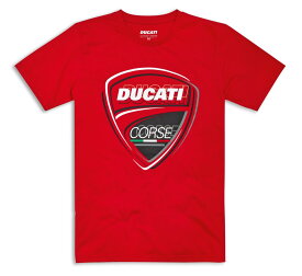 【DUCATI】《Ducati Corse Sketch 2.0 ショートスリーブTシャツ 98770566/565/789》ドゥカティアパレル 正規品 用品 Corse コルサ Tシャツ 半袖 男女兼用 Sサイズ Mサイズ Lサイズ XLサイズ レッド ホワイト ブラック レッド