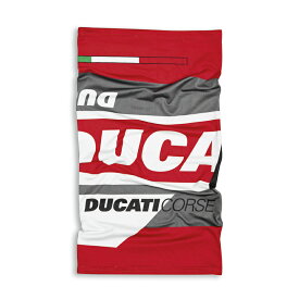 【DUCATI】《Ducati Corse Adrenaline ネックウォーマー 987703701》ドゥカティアパレル 正規品 Corse コルセ コルサ 用品 ネックウォーマー 防風 日焼け防止 首元 男女兼用 薄手 プレゼント