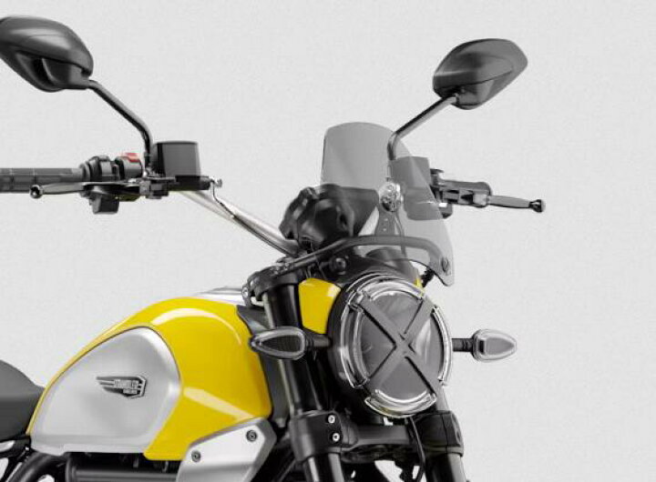 楽天市場】【DUCATI】《スモークウィンドスクリーン Scranbler 