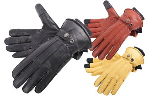 【DEGNER】《WG-34 ウィンターグローブ》デグナー アパレル ライディング グローブ レザーグローブ ウィンターシーズン 牛革 透湿防水フィルム Mサイズ Lサイズ XLサイズ BLACK BROWN TAN プレゼン