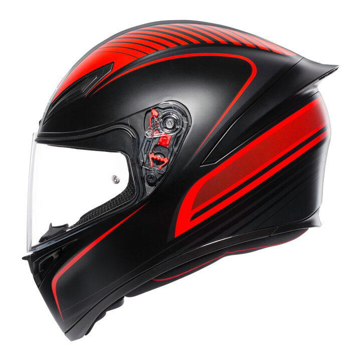 楽天市場】【AGV】《028192IY002 AGV K1 002-WARMUP MATT BLACK/RED  