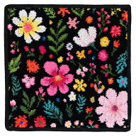 【新作】FEILER フェイラー Flower Power 【25cm】 ハンカチ ハンドタオル 花柄 お花 【送料無料】