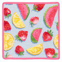 【新作】FEILER フェイラー Summer Fruits 【25cm】 ハンカチ ハンドタオル フルーツ スイカ レモン イチゴ 【送料無…