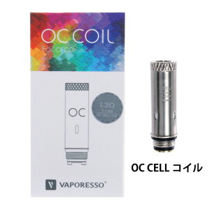 VAPORESSO �x�|���b�\ OC CELL �R�C�� 5���� OC�Z���~�b�N�R�C�� SMOOTH VIP×KAMIKAZE�R���{���f���p �����p�R�C�� �yRCP�z