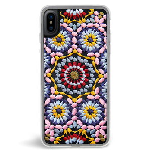^CZ[IZERO GRAVITY [OreB yԕisiziPhone X Ή P[X CASBAH EMBROIDERED hJ NAyK㗝Xiz