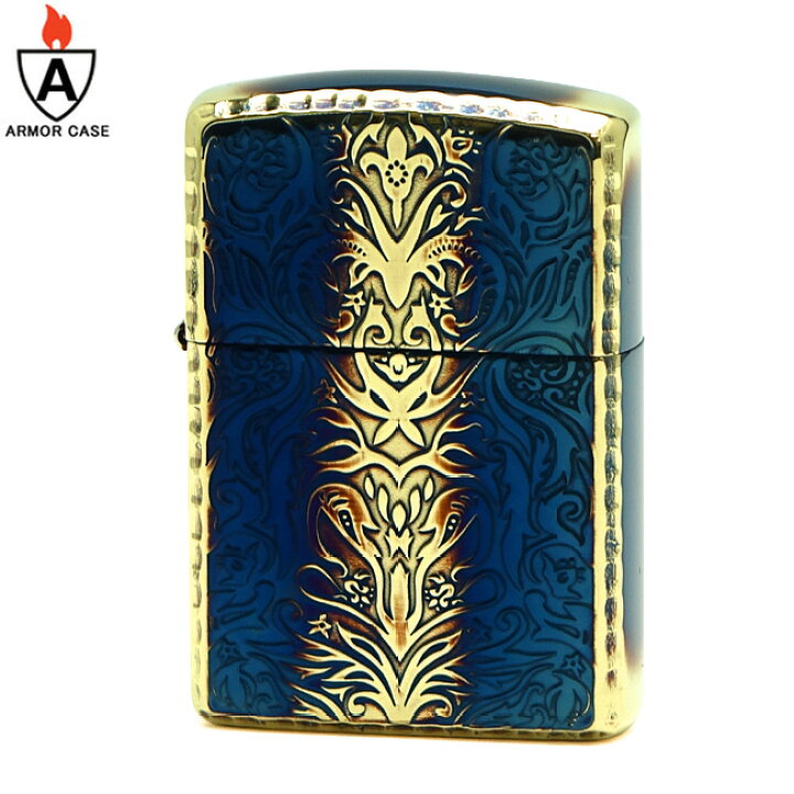 楽天市場】zippo ジッポ ジッポー Antique Floral(A) アーマーケース 