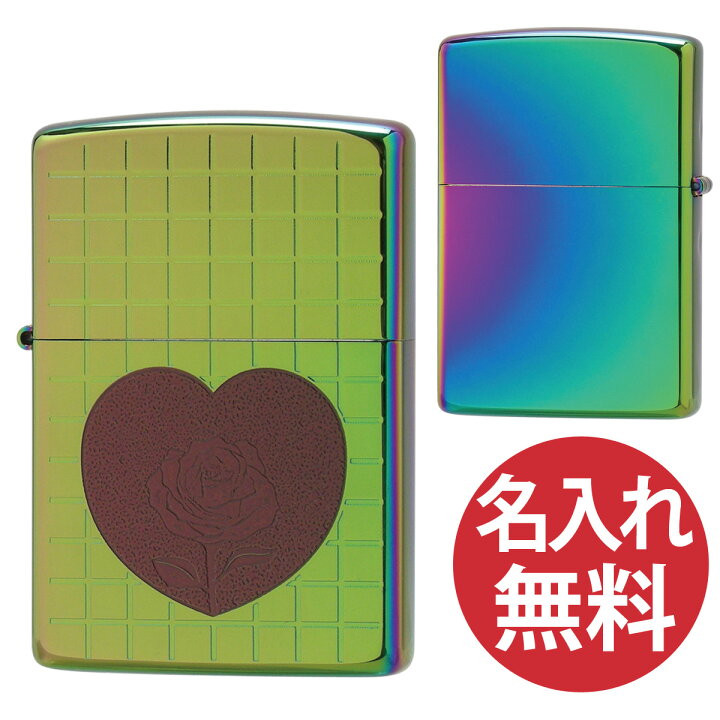 楽天市場】【名入れ無料】zippo ジッポ ジッポー Heart Rose TC (R 