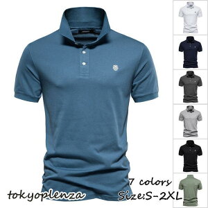 シャツ メンズ ゴルフウェア プレゼント 父の日プレゼント 柔らかい カジュアル 夏新作 ゴルフシャツ 部屋着 ブランドコットン
