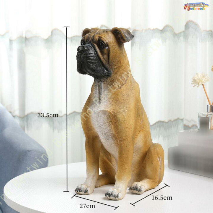 楽天市場】犬の置物 ドーベルマン パグ オブジェ ガーデン いぬ イヌ 