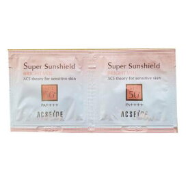 アクセーヌ スーパーサンシールド ブライトヴェール 01 ピンクベージュ パウチ×2回分