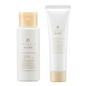 FLOWDIA MORE フローディアモア シャンプー&トリートメントセット リペアコンクシルキー 50ml/50g