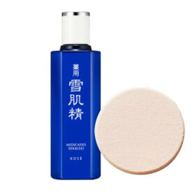 送料込 メイクスポンジプレゼントコーセー 薬用雪肌精 化粧水＜医薬部外品＞(200ml)