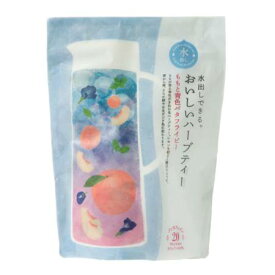 Tree of life 生活の木 水出しできる。おいしいハーブティー ももと青色バタフライピー ティーバッグ 20ケ入