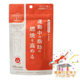 Tree of life 生活の木 運動中の脂肪の燃焼を高める おいしく整う和漢習慣タブレット 脂肪燃焼 60粒 プレゼント付