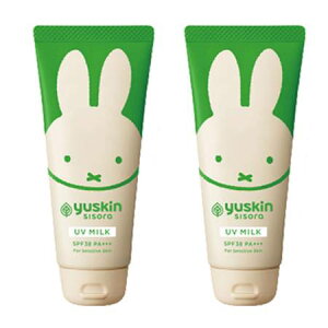 yuskin ���[�X�L�� �V�\�� UV�~���N 80g �~�b�t�B�[�f�U�C�� 2�Z�b�g�@���O���܂肽����Ŕ�������ꍇ���������܂�